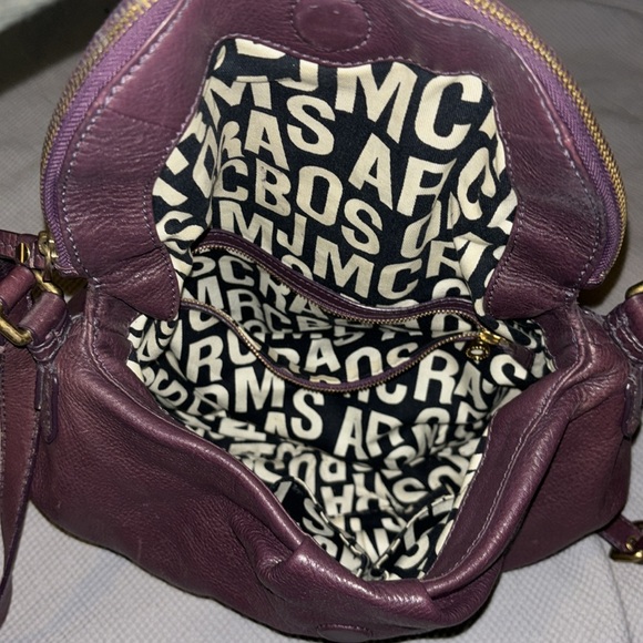 MARC by Marc Jacobs USED Natasha bag eggplant purple - Picture 6 of 13